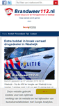 Mobile Screenshot of brandweer112.nl